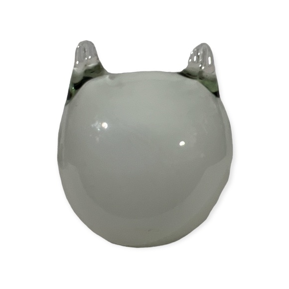 CAT art glass paperweight - Picture 2 of 3